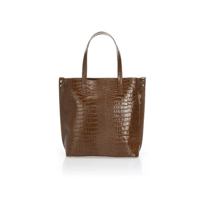 Klassische Damen Henkeltasche - stilvoller, geräumiger Shopper mit Charme