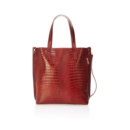 Klassische Damen Henkeltasche - stilvoller, geräumiger Shopper mit Charme