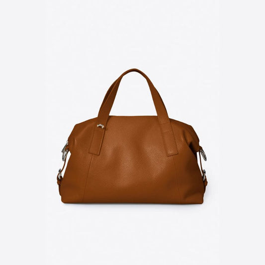 Klassische Leder Henkeltasche - Schlicht, zeitlos & elegant - Bestseller