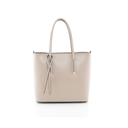 Klassische Leder Henkeltasche - schlichte elegante Tragetasche - Bestseller