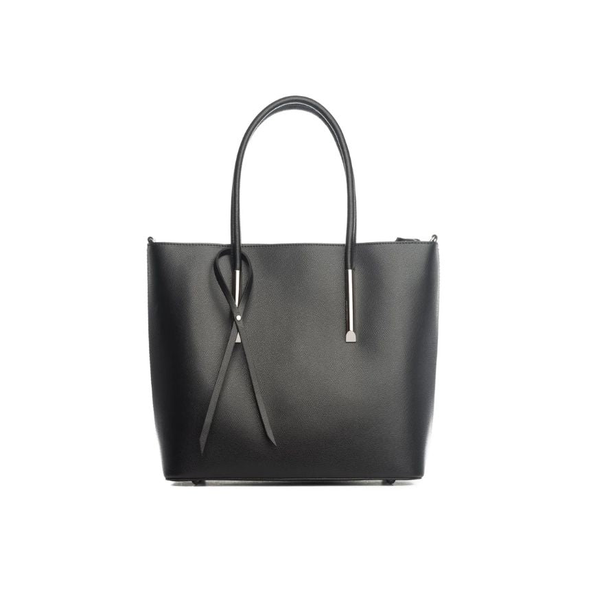Klassische Leder Henkeltasche - schlichte elegante Tragetasche - Bestseller