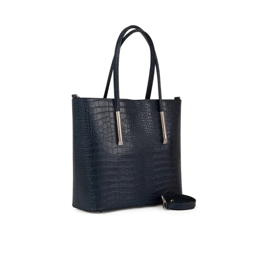 Klassische Leder Henkeltasche - schlichte und elegante Tragetasche - luxuriöses Design