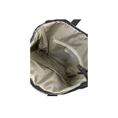 Leder Rucksack mit Fronttasche und Henkeln - Geräumig & Praktisch