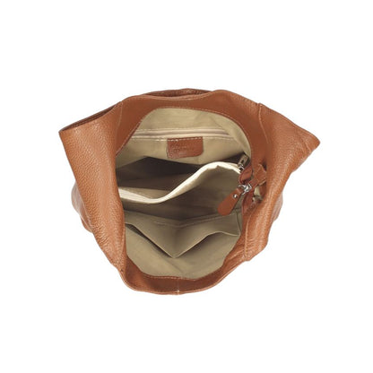 Leder Shopper-Tasche "Amelie" - Elegante, stilvolle & vielseitige Schultertasche für jeden Anlass