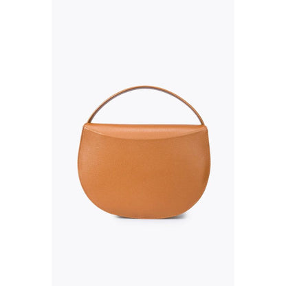 Lederhandtasche mit kurzem Henkel - Edles, schlichtes, modernes Design & Fashion-Forward
