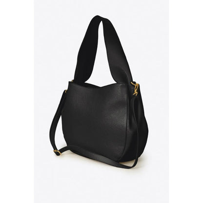 Lederhandtasche mit kurzem, breiten Henkel - Neues, modernes Design
