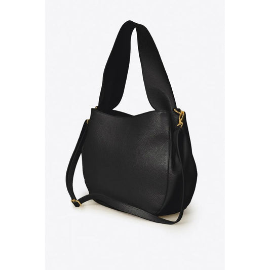 Lederhandtasche mit kurzem, breiten Henkel - Neues, modernes Design