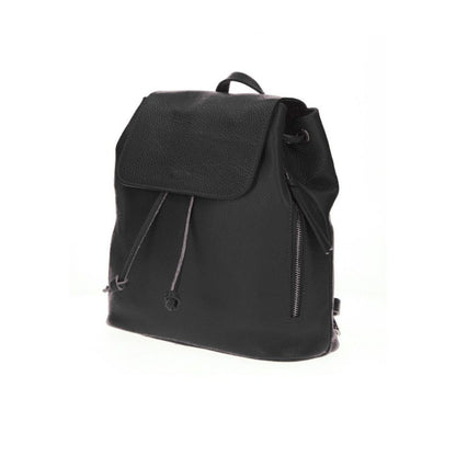 Lederrucksack - Schlicht & Praktisch mit Einzelfach, Innentaschen & Henkel