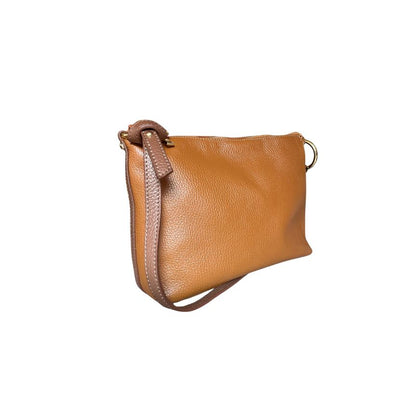 Mittelgroße Lederhandtasche Crossbody für Damen - alltagstauglich