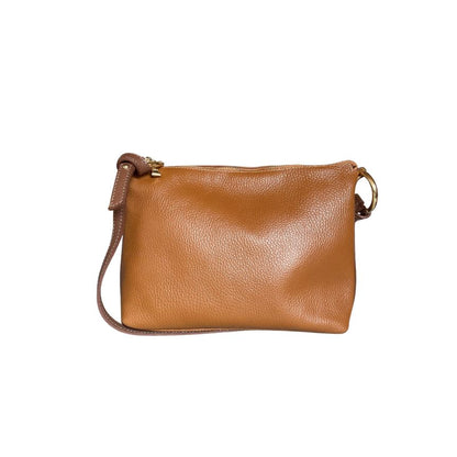 Mittelgroße Lederhandtasche Crossbody für Damen - alltagstauglich
