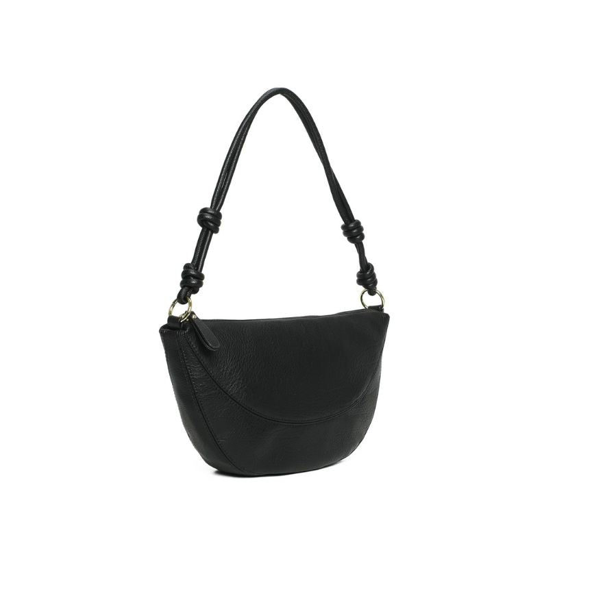 Elegante Damenhandtasche für Alltags - Mittelgroße Halbmondtasche