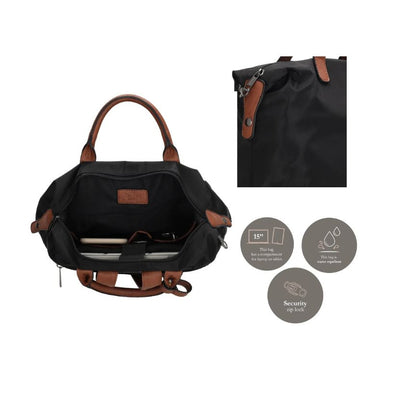 Mittelgroßer Damen Rucksack mit Laptopfach - Wasserabweisend & praktisch