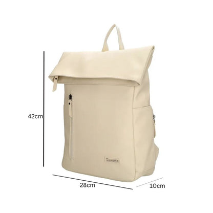 Mittelgroßer Rucksack mit Laptopfach, Organizer und SmartSleeve zur Trolley Befestigung