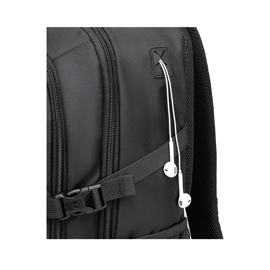 Mittelgroßer praktischer Unisex-Multifunktions-Rucksack mit Laptopfach