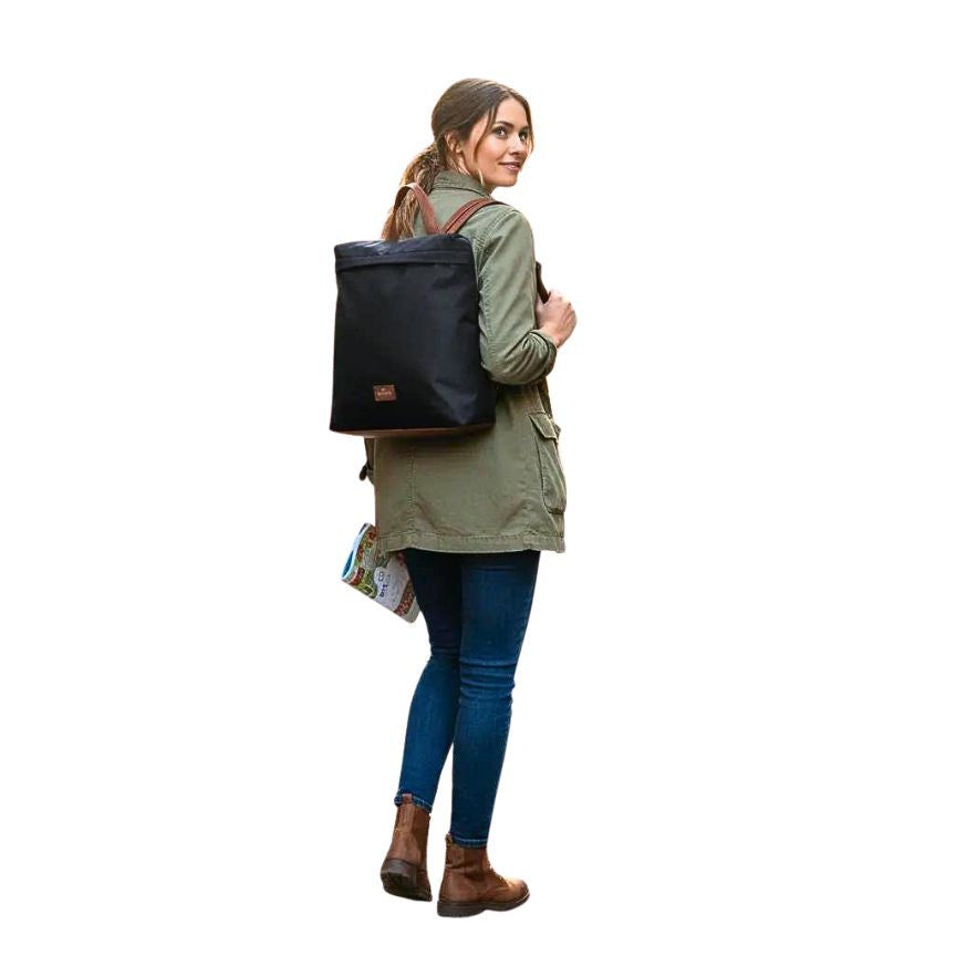 Mittelgroßer wasserabweisender Damen Rucksack mit zip-lock