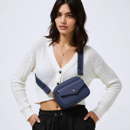 Damen Crossbody Bag - schöne Details & Praktische Aufteilung