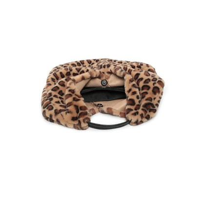 Moderne Damen Schultertasche aus Faux-Fur - weich, leicht und stilvoll