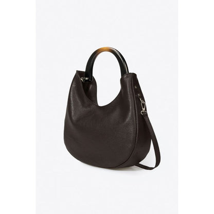 Exklusive Damenhandtasche aus Leder mit Henkel - Modern-High-Fashion-Look