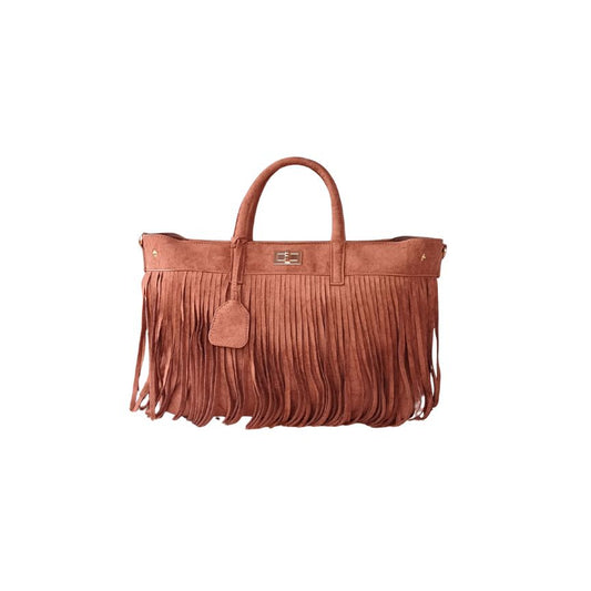 Stilvolle Tote-Bag mit Schultergurt und Henkel - mittelgroß, modern