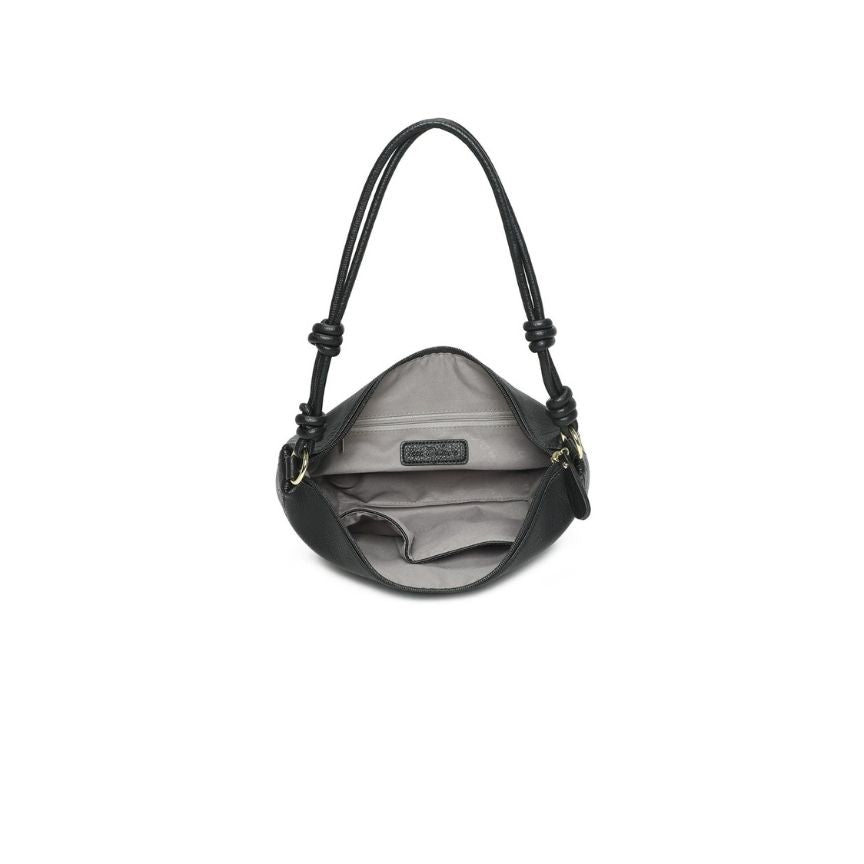 Elegante Damenhandtasche für Alltags - Mittelgroße Halbmondtasche