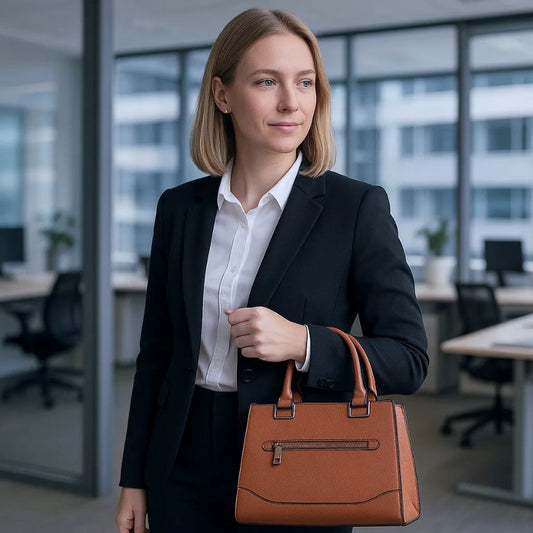 Damen Umhängetasche fürs Büro, mittelgroß - elegant und Praktisch