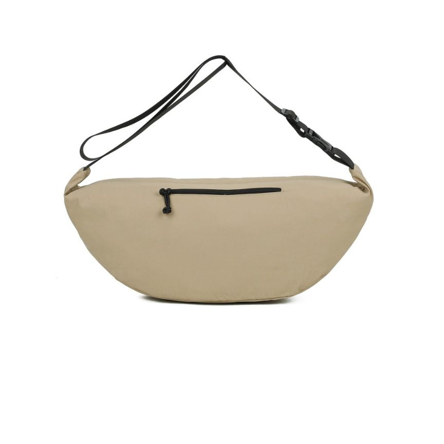 Praktische Einfarbige Moon Bag - extragroße Crossbody-Tasche - leicht, geräumig, robust