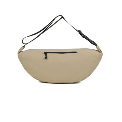 Praktische Einfarbige Moon Bag - extragroße Crossbody-Tasche - leicht, geräumig, robust