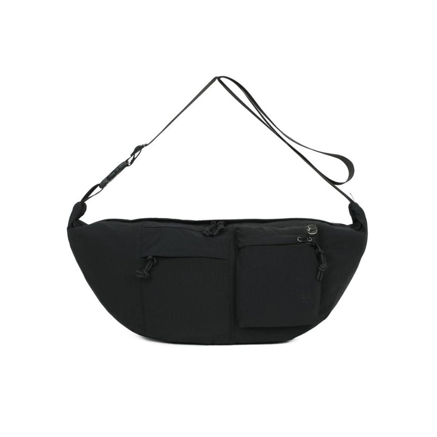 Praktische Einfarbige Moon Bag - extragroße Crossbody-Tasche - leicht, geräumig, robust