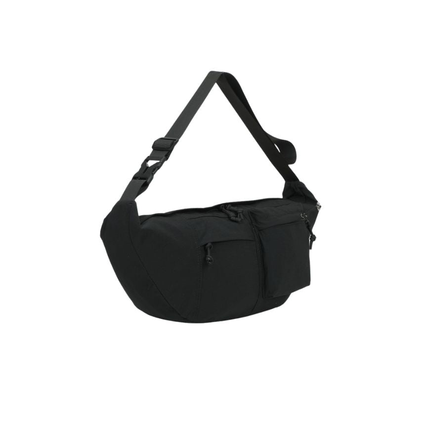 Praktische Einfarbige Moon Bag - extragroße Crossbody-Tasche - leicht, geräumig, robust