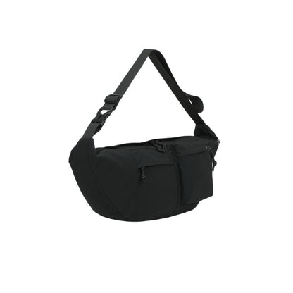 Praktische Einfarbige Moon Bag - extragroße Crossbody-Tasche - leicht, geräumig, robust