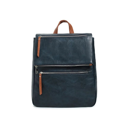 Praktischer Alltagsrucksack - Geräumig mit Fronttaschen & Griff