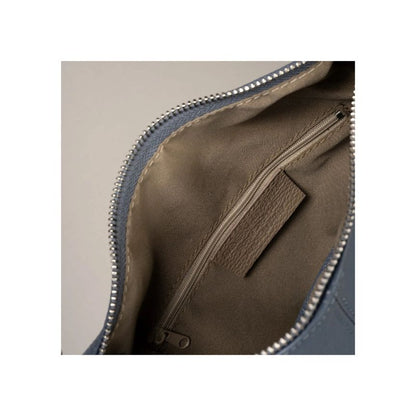 Schlichte Damen Handtasche aus Echtleder mit kurzem Henkel - elegant & modern