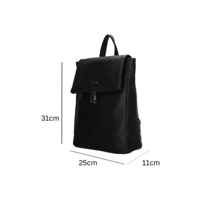 Schlichter Vegan-Leder Rucksack für Damen - Elegant. Modern. Alltagstauglich.