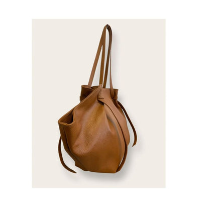 "Mathilda" - Stilvolle Damen-Leder-Tote Bag mit Oversize Silhouette