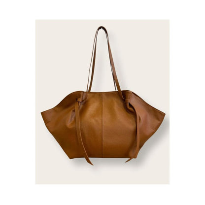 "Mathilda" - Stilvolle Damen-Leder-Tote Bag mit Oversize Silhouette