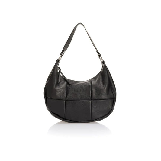 Stilvolle Damen Lederhandtasche mit Muster - Elegant & Minimalistisch