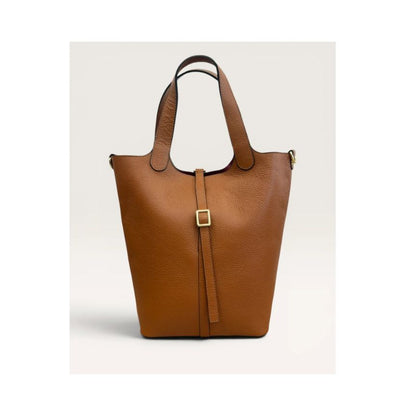 "Elisa" - Stilvolle Leder-Shopper mit Henkeln - geräumig & klassisch