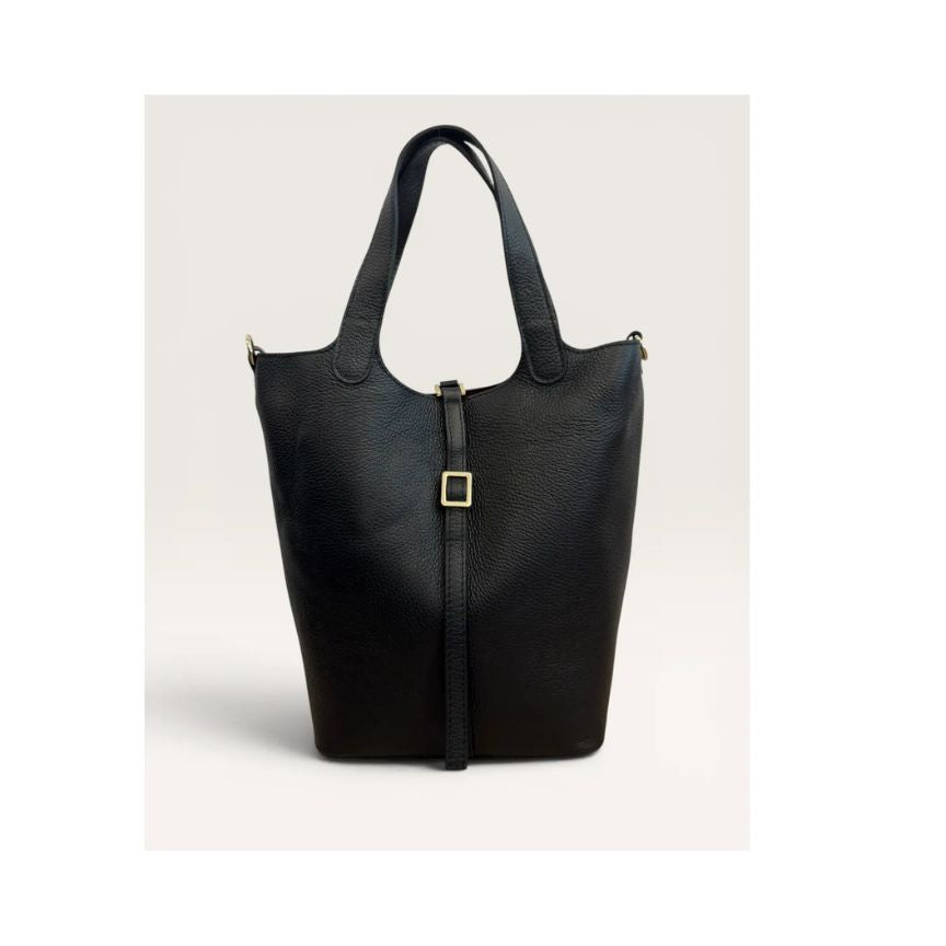 "Elisa" - Stilvolle Leder-Shopper mit Henkeln - geräumig & klassisch