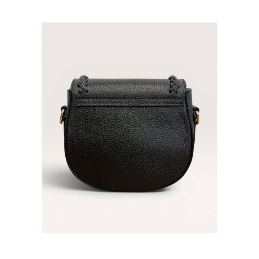 "Leni" - Elegante Lederhandtasche in Halbmondform - für Alltag und besondere Anlässe