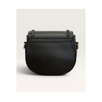"Leni" - Elegante Lederhandtasche in Halbmondform - für Alltag und besondere Anlässe