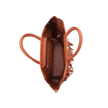 Stilvolle Tote-Bag mit Schultergurt und Henkel - mittelgroß, modern