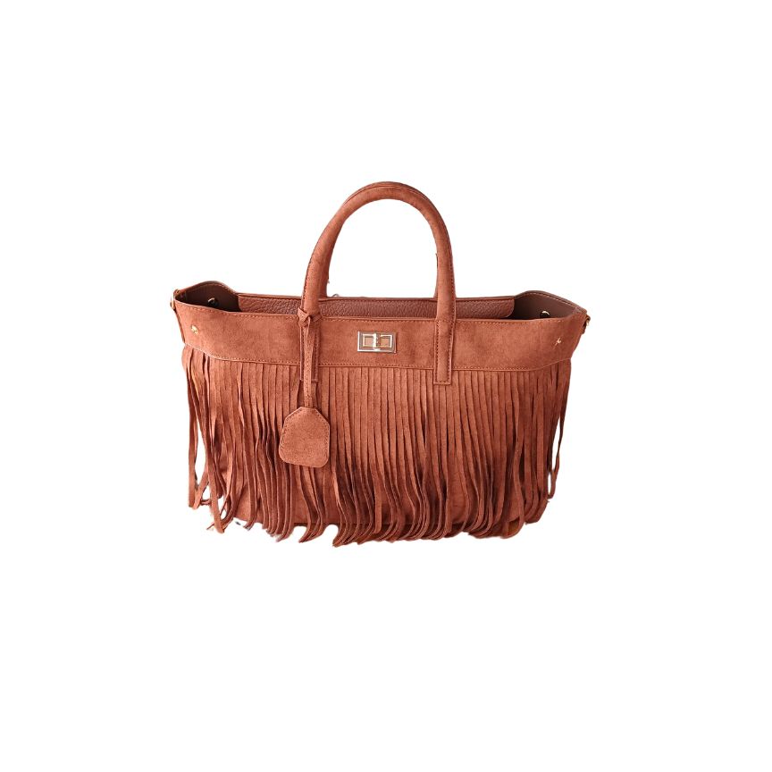 Stilvolle Tote-Bag mit Schultergurt und Henkel - mittelgroß, modern