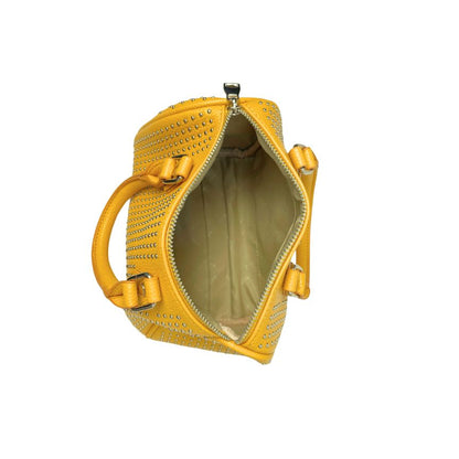 Stylische Damen Crossbody-Bag mit Nieten - Mittelgroß