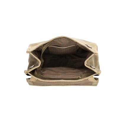 Stylischer mittelgroßer Damen Leder-Rucksack