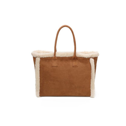 Tote Bag im Shearling Style - weich, stilvoll und perfekt für den Alltag