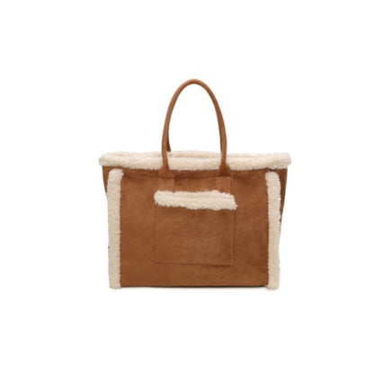 Tote Bag im Shearling Style - weich, stilvoll und perfekt für den Alltag