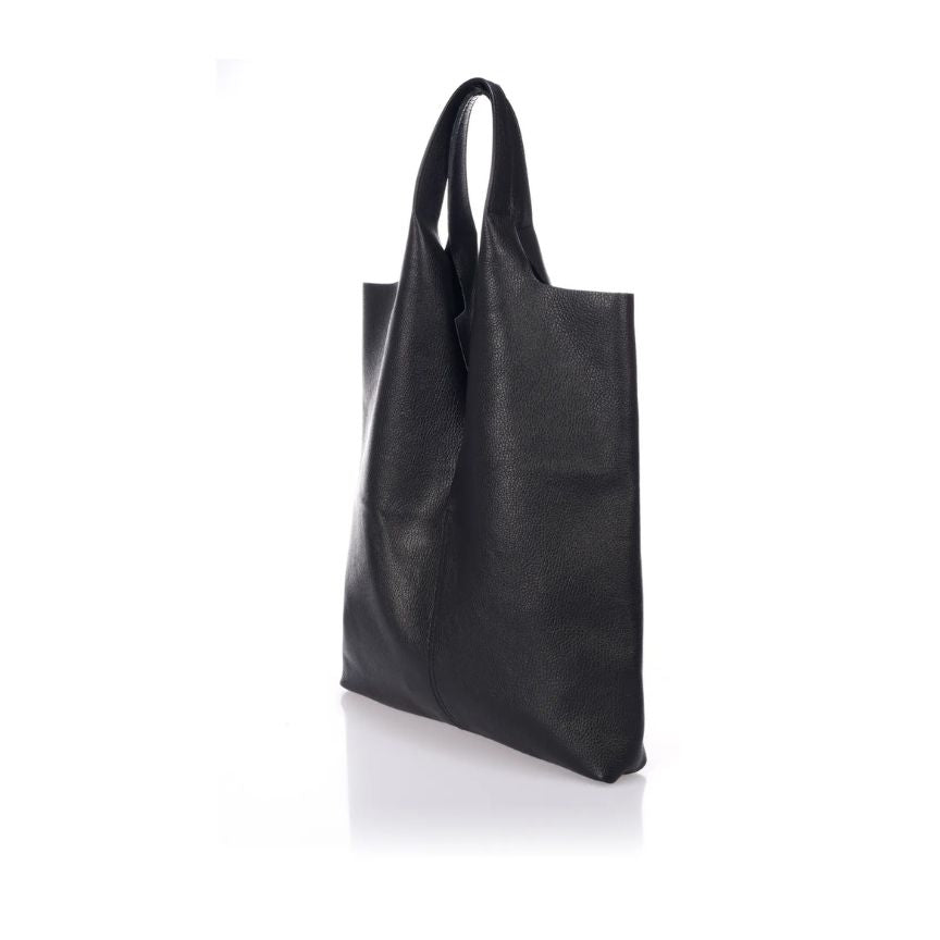 Trendy Damen Echtleder Shopper - weich, geräumig, schlicht & stilvoll