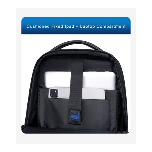 Unisex mittelgroßer, praktischer Multifunktions-Rucksack mit Laptopfach