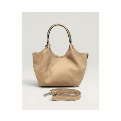 "Eva" - Stilvolle Damen Henkeltasche aus Leder für jeden Tag