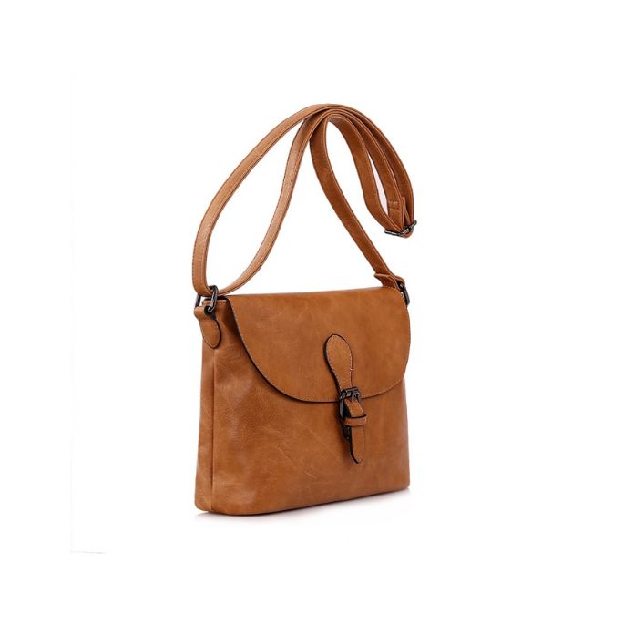 Seitenansicht Postman Tasche Briefträgerlook praktisch geräumig 